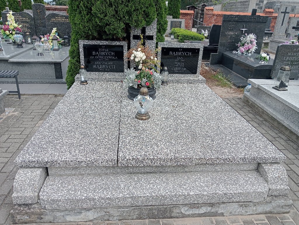 Grób Stanisław Bąbrych