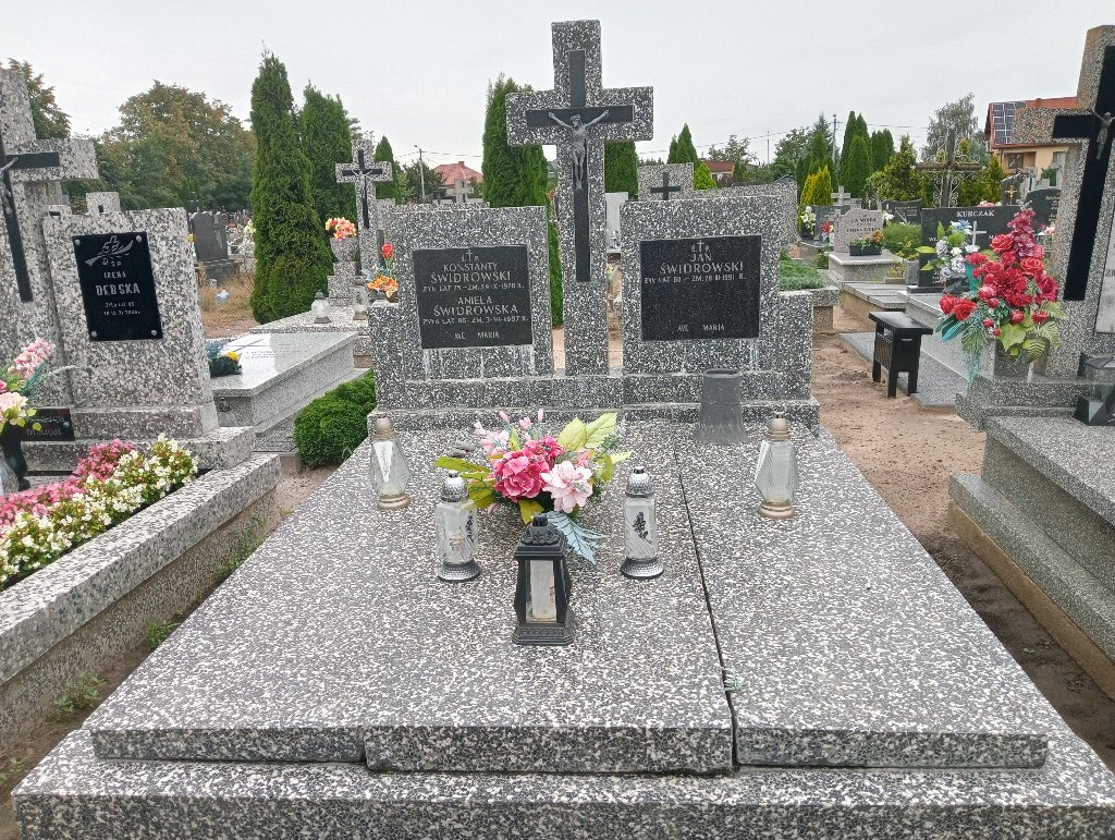 Grób Aniela Świdrowska
