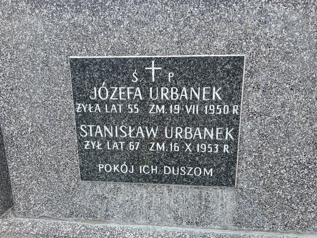 Grób Józefa Urbanek